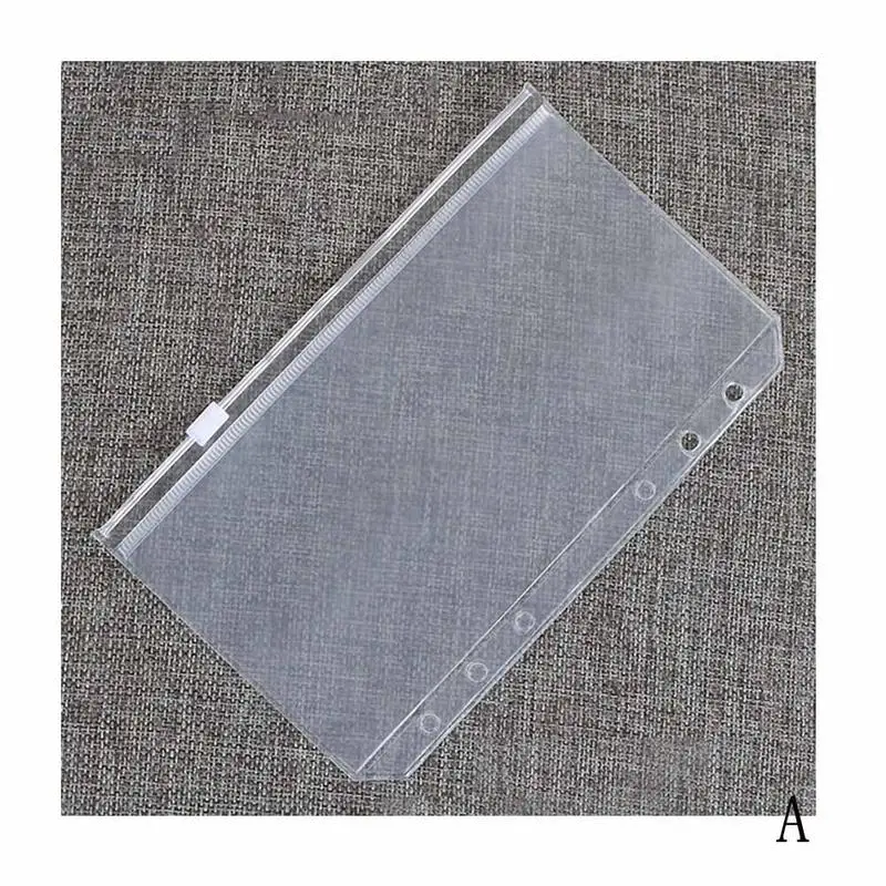 Сумка на молнии из ПВХ A4 A5 A6 B5 аксессуар для ноутбука держатель карт Dokibook карман