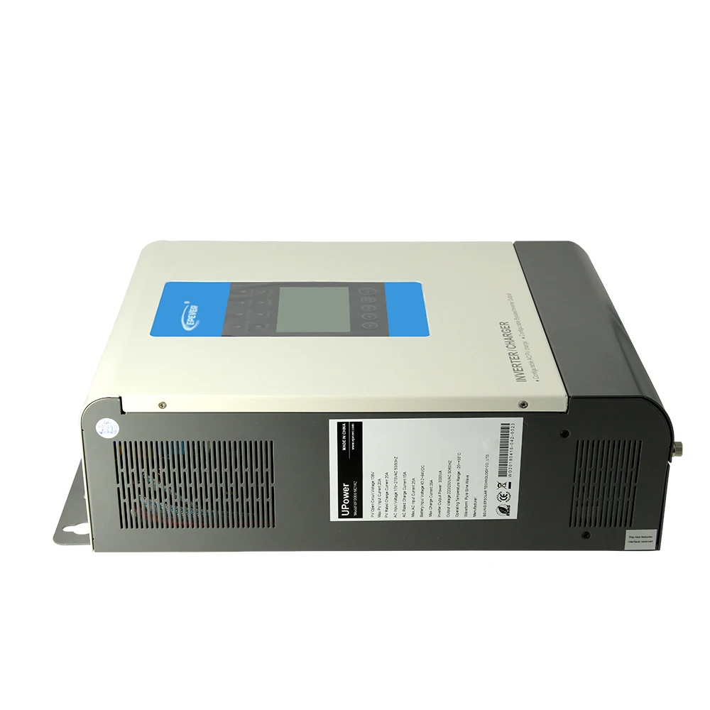 EPever 3000VA чистая синусоида гибридный инвертор MPPT 60A панели солнечные зарядное