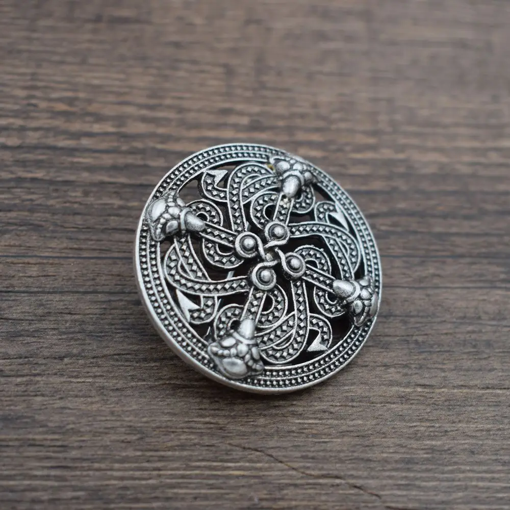10 шт. брошь в кельтском стиле викингов|pewter brooch|brooch jewelryjewelry brooch |