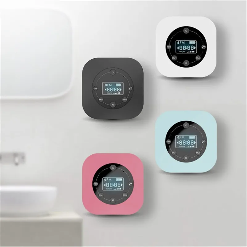 

Bakeey Loskii LW-Hott Hand-free Waterproof IPX4 Bluetooth Portable Speaker FM Radio 3W+ Build-in Mic with Suction Cup Smart Home