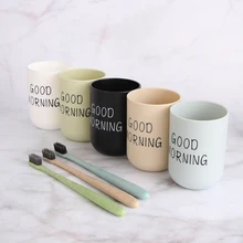 Простой скандинавский держатель для зубной щетки для мытья рта в ванной комнате, нескользящий дорожный пластиковый красочный портативный Органайзер