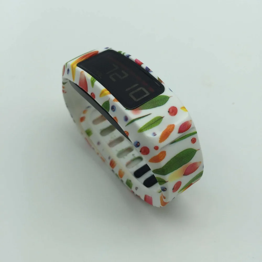 (JM2PTHS) Замена Резиновая Лента с Зажимами для Garmin Vivofit 2 Браслет Браслет Нет Трекер QSC0A4 