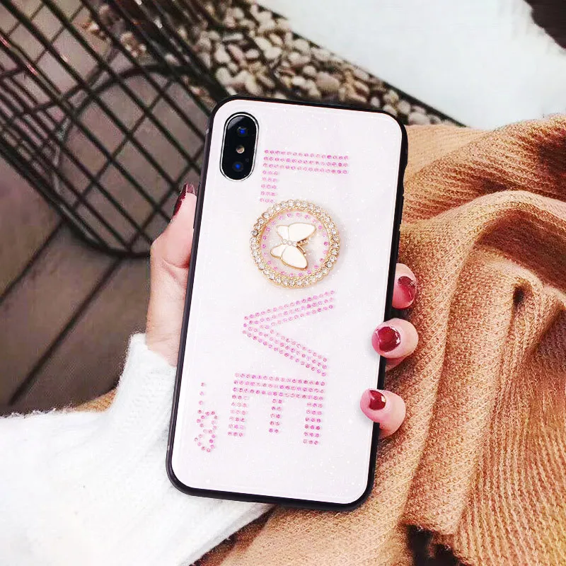 YY Apple iphone X XR XS MAX защитное стекло ювелирное блеск мобильный телефон оболочки