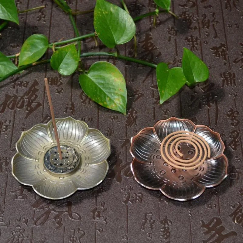 Incense Burner Plate Holder Ash Catcher Holder Ornament for Buddha