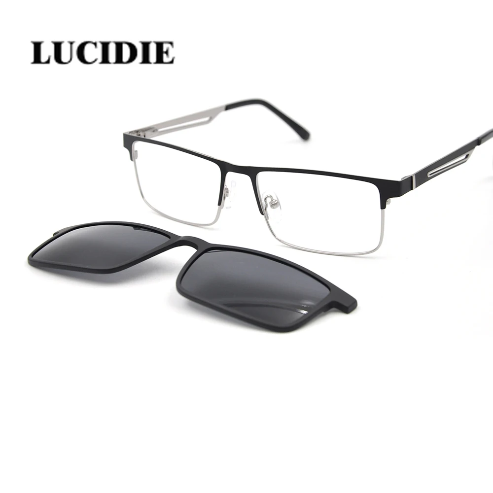 

Popular new men's and women's stainless steel magnet glasses multi-color options