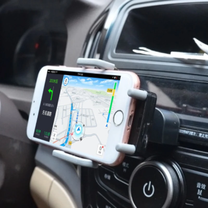 

Universal Car CD Slot Smartphone Holder For iPhone X 8 7 6 6s Samsung S9 8 Air Vent Mount Mobile Phone Accessories Stand Support