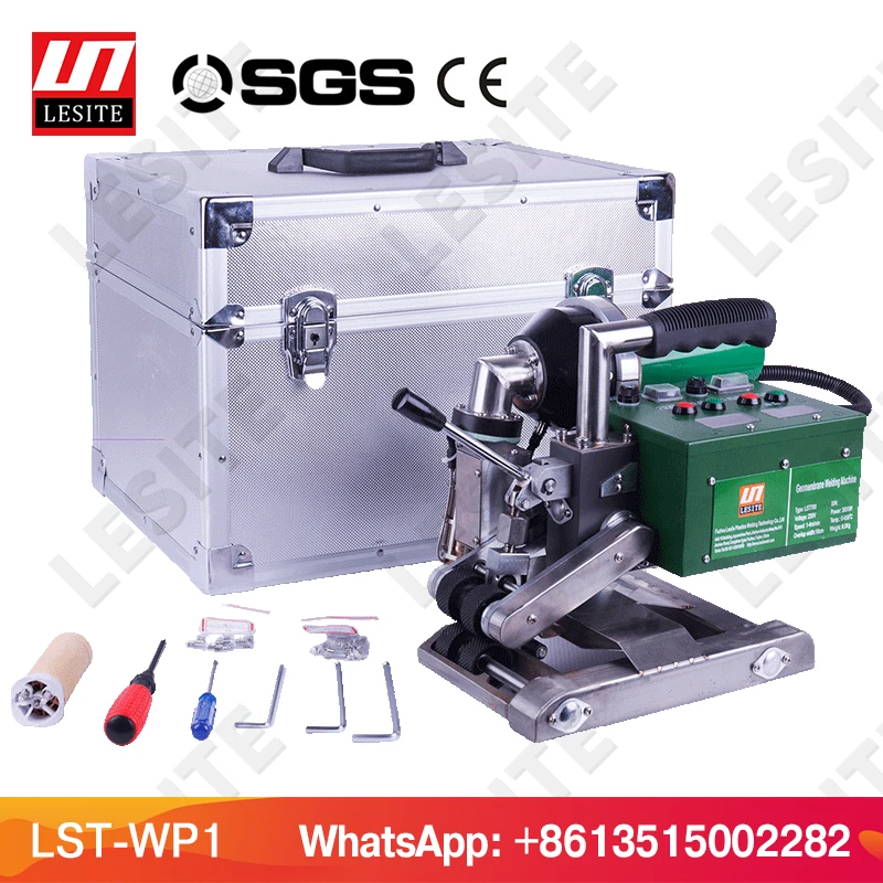 Lesite LST1600 Hot air gun including 40mm+20mm slot nozzle+pressure roller+spare heating element+plastic box