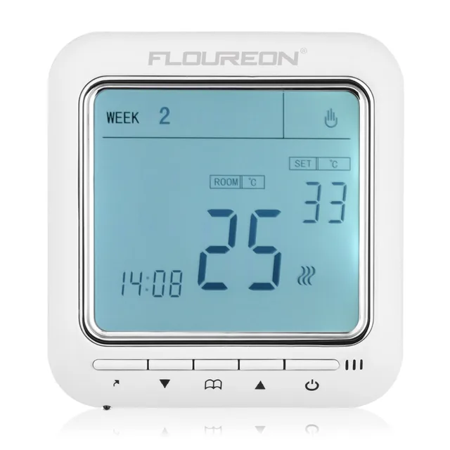 New Programmable Anti Freezing Heating Thermostat LCD Room Temperature