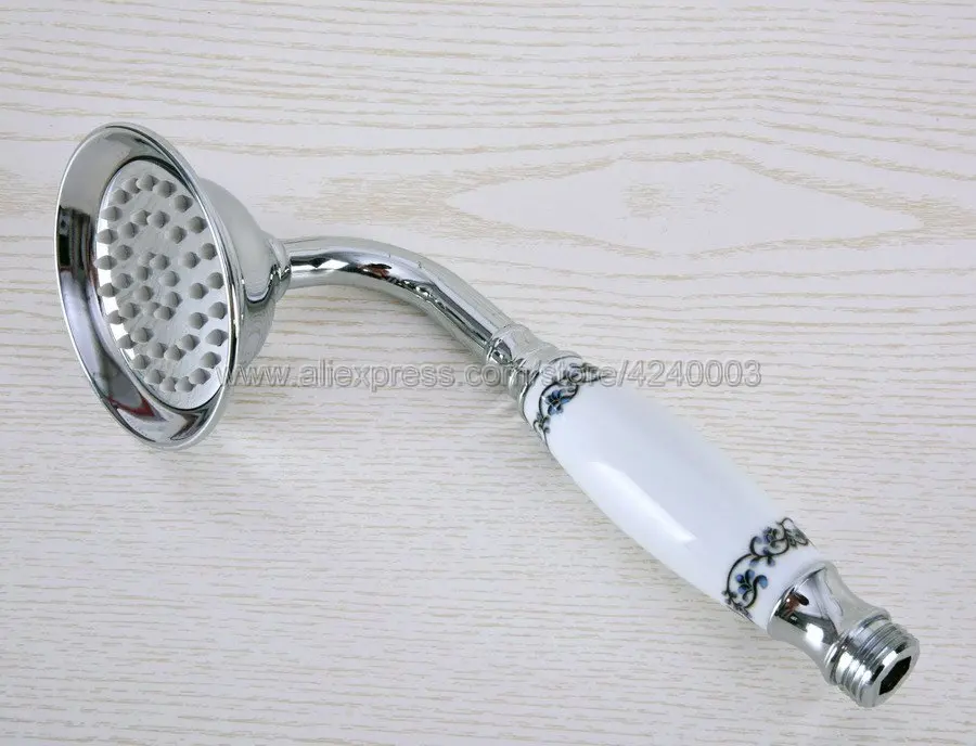 Полированная хромированная латунь керамика телефон водосберегающая душевая головка опрыскиватель для ванной комнаты ручной душ Khh018