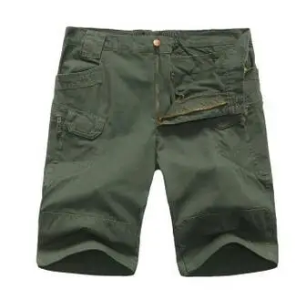 Лето Militar водонепроницаемые тактические карго шорты мужские тефлоновые камуфляжные армейские военные шорты мужские карманы рип-стоп шорты для улицы