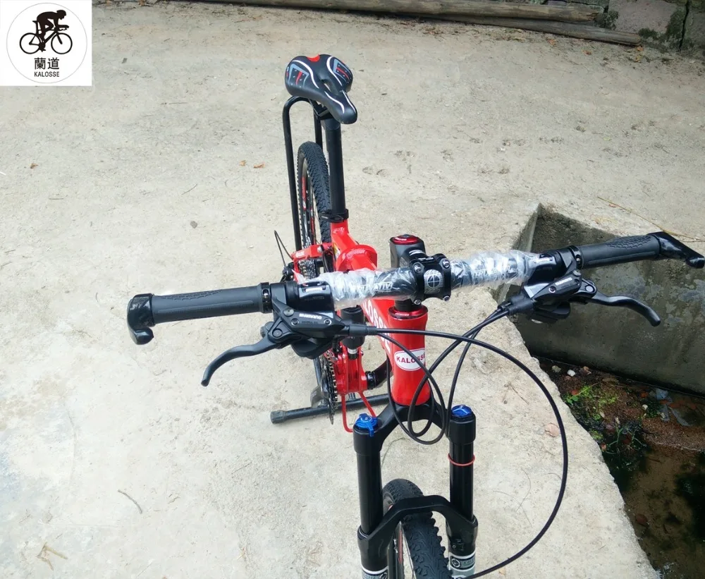 Sale Kalosse 26*17  28 holes  Hydraulic brakes bicycle  full suspension mountain bike  mountain  bicycle  30 speed 2