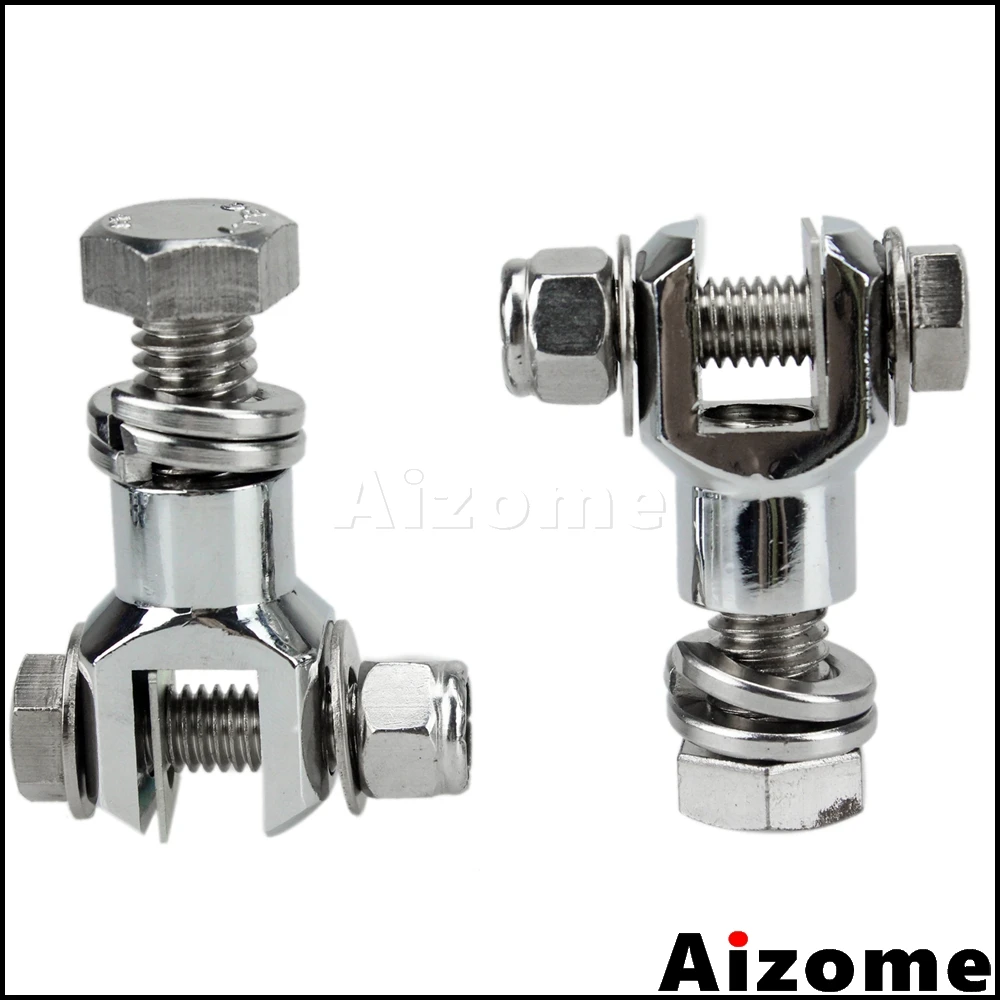 Хромированные скобы для мотоцикла 1 1/8 &quot1 1/4&quot крепления ножек Harley Chrome 1/2 &quot