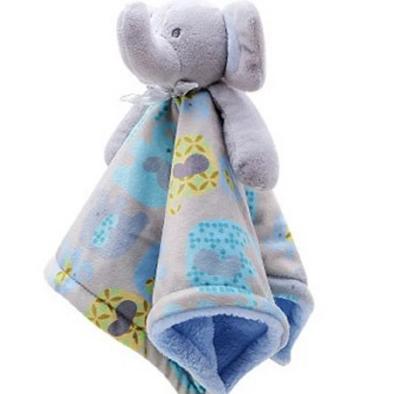 All Blue 20 Baby Comforter Reassure Towel Newborn Mouth Bite Placating Doll 0-1 Year Old Plush Toy Sleep Test Only Not For Sale. |