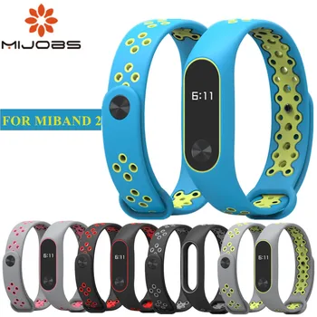 

Mi Band 2 Strap Bracelet wrist strap for Xiaomi mi band 2 watch xiomi Mi band2 accessories smart bracelet sport Silicone Strap