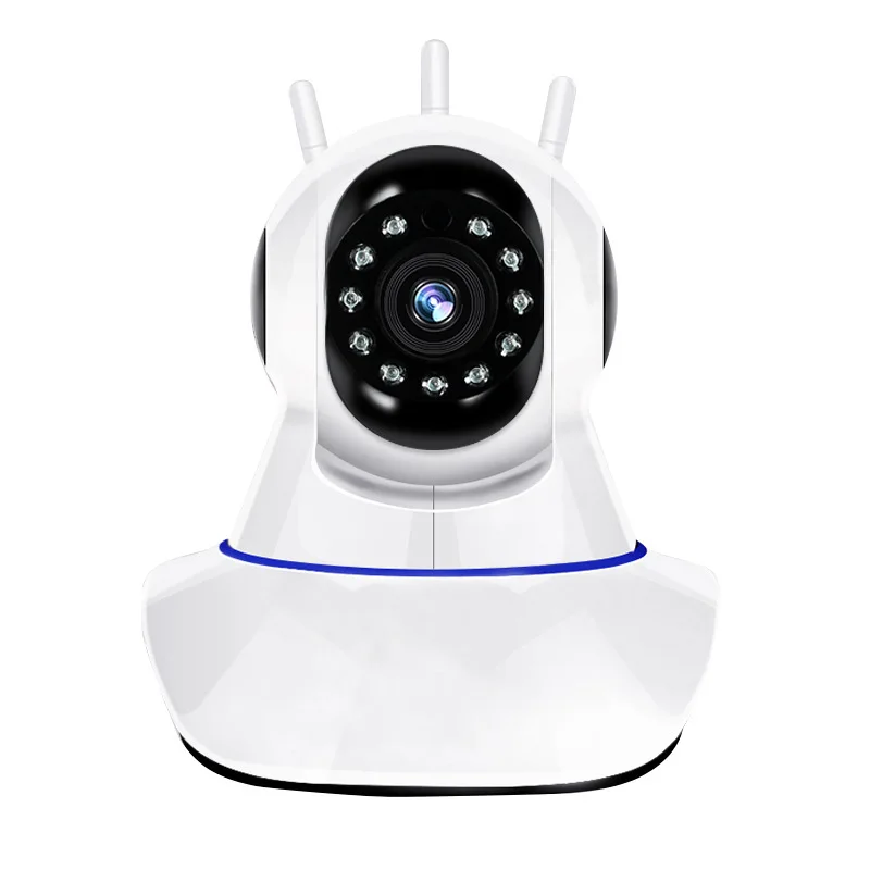 

HD 1080 P WiFi P2P Baby Monitor IP Network Camera Two Way Audio Smartphone Android IOS Three Antenna Wireless camera WiFi Intell