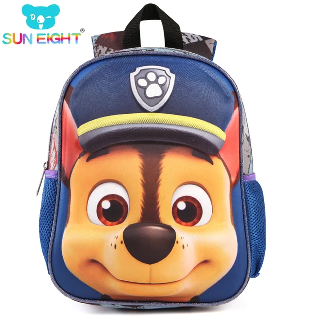cute puppy little kid backpack cartton printing school bag backpacks