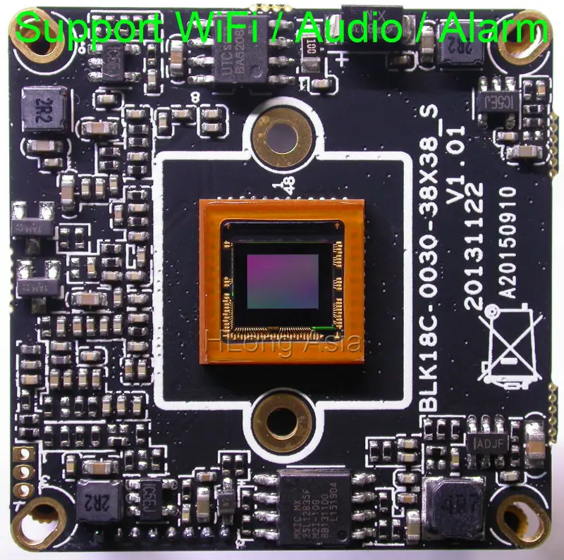 960P / 720P 1/3" Aptina AR0130 CMOS image sensor Hi3518C IP camera CCTV module board (support external RT3070 USB WiFi card) |