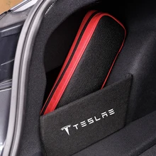 Жеребенок горения 1 шт./компл. хранения перегородки с обеих сторон ствола перегородка хвост коробка для Tesla модель 3 автомобильные аксессуары