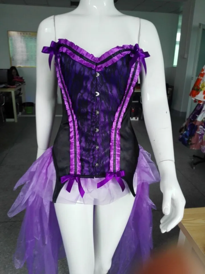 86505 purple burleque costume