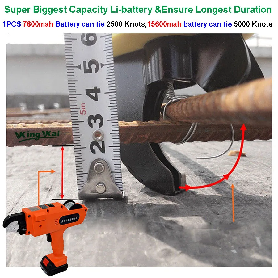 12V Cordless Rechargeable Lithium Battery Electric Rebar Tying Machine Tool Set For Building Project Tying Rebar 12V Cordless Rechargeable Lithium Battery Electric Rebar Tying Machine Tool Set For Building Project Tying Rebar