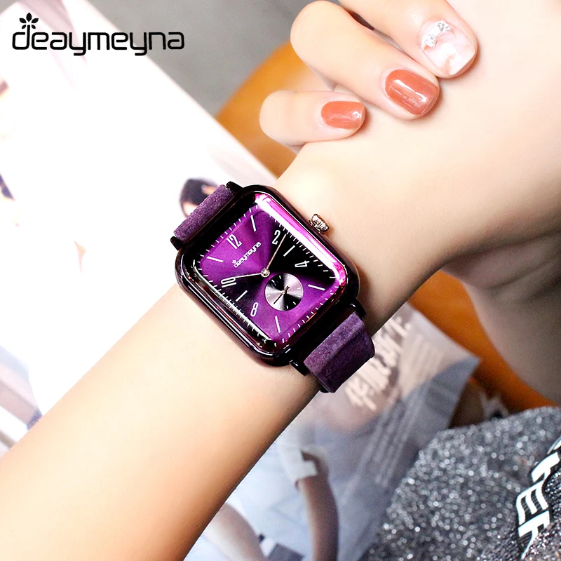 

Deaymeyna Fashion Leather Women Watches Luxury Lady Dress Watches Women Wrist Watch Quartz Watch Girl Gifts Present Dropshipping