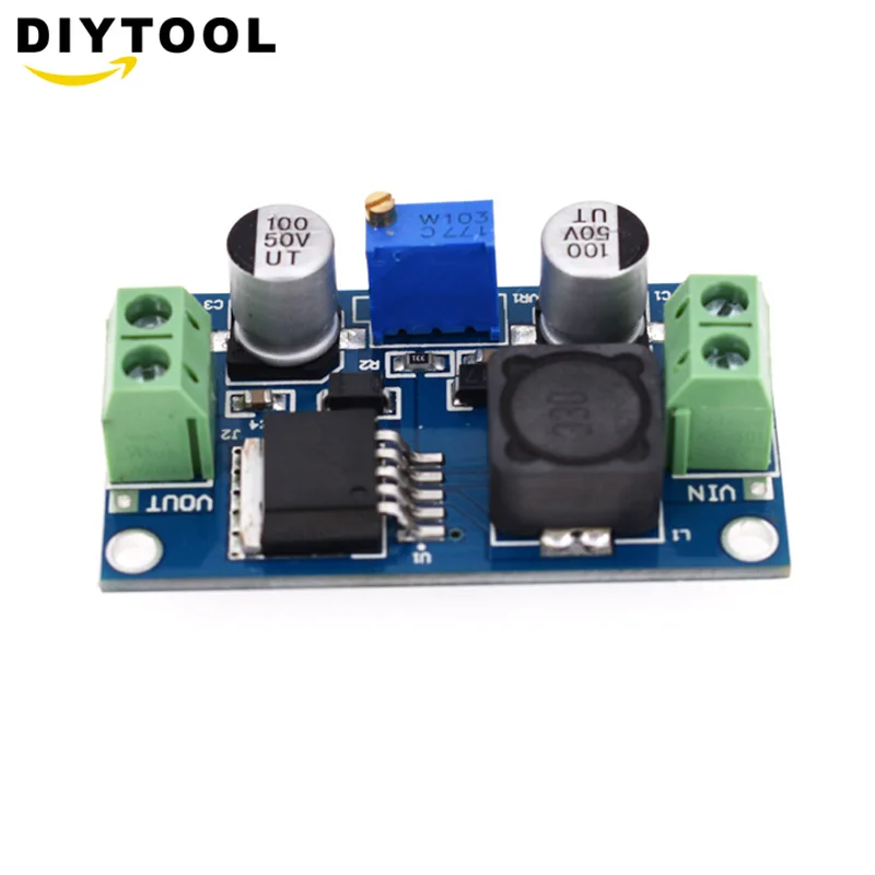 1 шт. XL6019 5A ток постоянного тока в постоянный регулируемый Boost блок