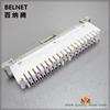 BELNET 10 paires téléphone module ressort s'enclenche dans câblage module Krone Article Voix ligne Argent-plaqué de cuivre bornier ► Photo 1/4