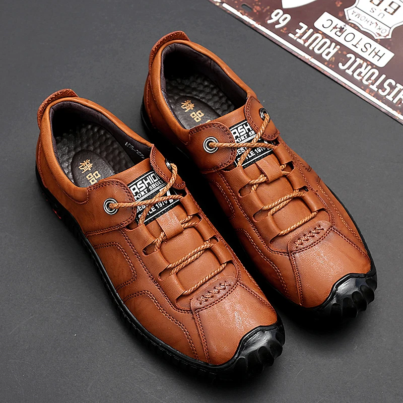 

Outdoor Mens Hiking Boots Waterproof Rock Climbing Shoes Breathable Leather Shoes Tactical Boots Men Trekking Shoes Size 38-43