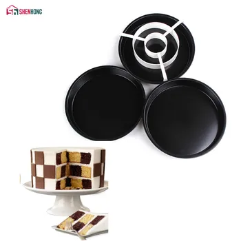 SHENHONG 4Pcs/Set Checkerboard Cake Pan Mold Divider Tray Chess Grids Check Non-stick Springform Baking Mould Bakeware Tool
SHENHONG 4Pcs/Set Checkerboard Cake Pan Mold Divider Tray Chess Grids Check Non-stick Springform Baking Mould Bakeware Tool