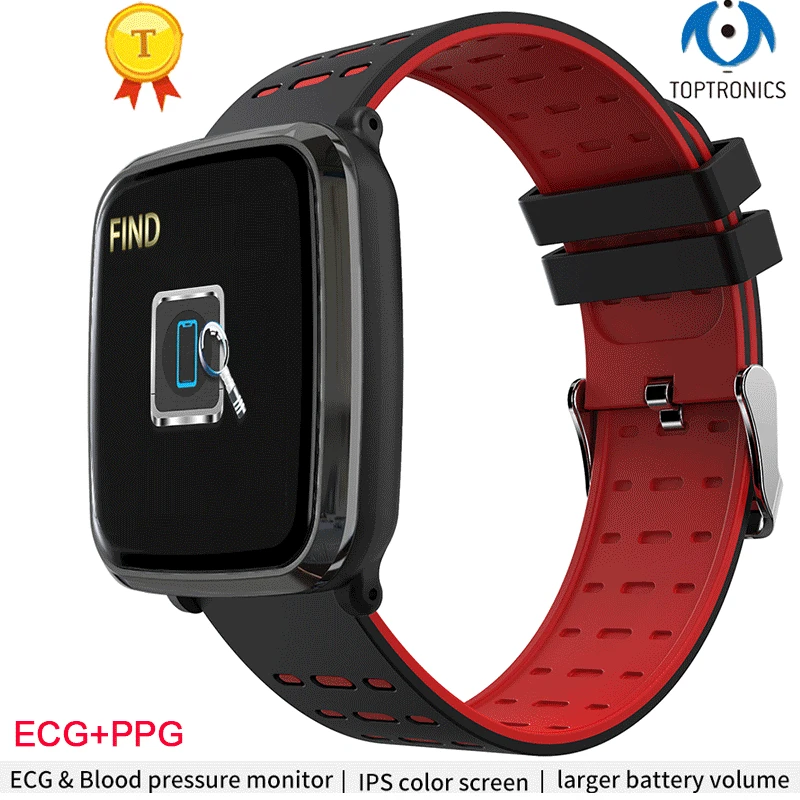 

Smart Bracelet ECG PPG Heart Rate Smart Band Sleep Monitor Fitness Tracker Blood Pressure Watch IPS Color Screen Multisport Band