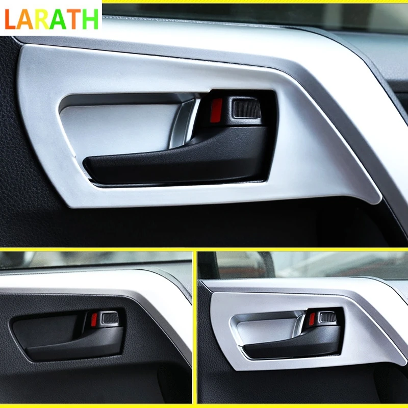 The new For Toyota RAV4 2016 2017 ABS Matte Interior Inner Door Handle Bowl 4pcs Frame Trim Auto Accessories Styling | Автомобили и