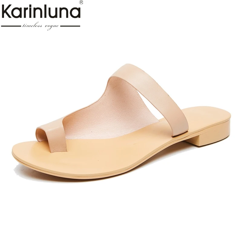 

JOUIRTALONS Retro Genuine Leather Cow Leather flip&flops Women Shoes Sandals Summer Gladiator Beach Vacation Sandals Shoes Woman
