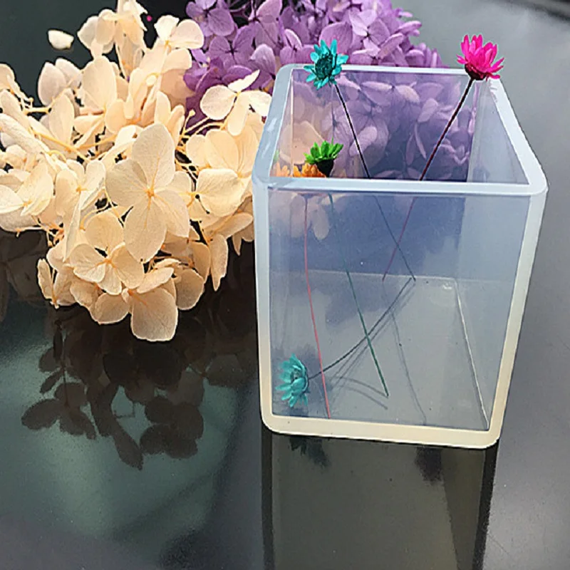 

Quartz Silica Gel Mould of Crystal Dropping Rubber Handmade Adornment Resin Dry Flower Ornament Model without Grinding DIY