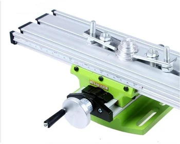 

Mini Multifunctional Cross Working Table/ Slide Table Worktable Support For Drilling Milling Machine Bench Drill Stent Tools 1PC