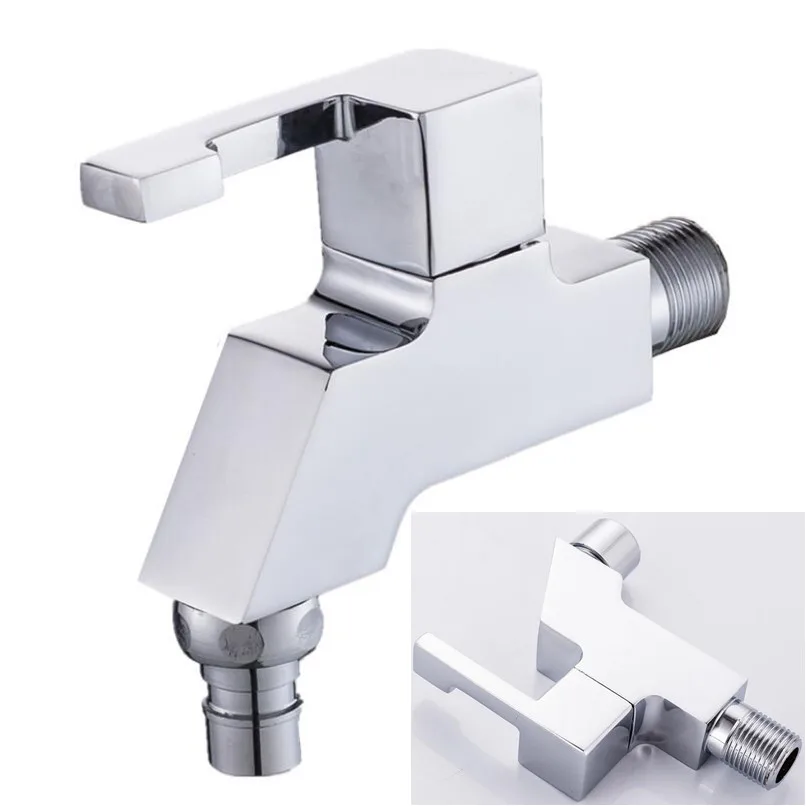 

G1/2 Zinc Alloy Kitchen Faucet, Basin Single Cold Water Faucet, Creative Mop Pool Tap Balcony Faucet