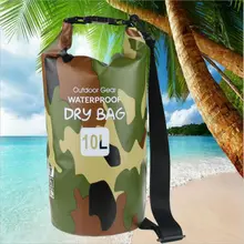 Качество 10L сухой мешок 500D ПВХ водонепроницаемый мешок для хранения RaftingAND волейбол спорт Каякинг каноэ плавание дорожные косметички