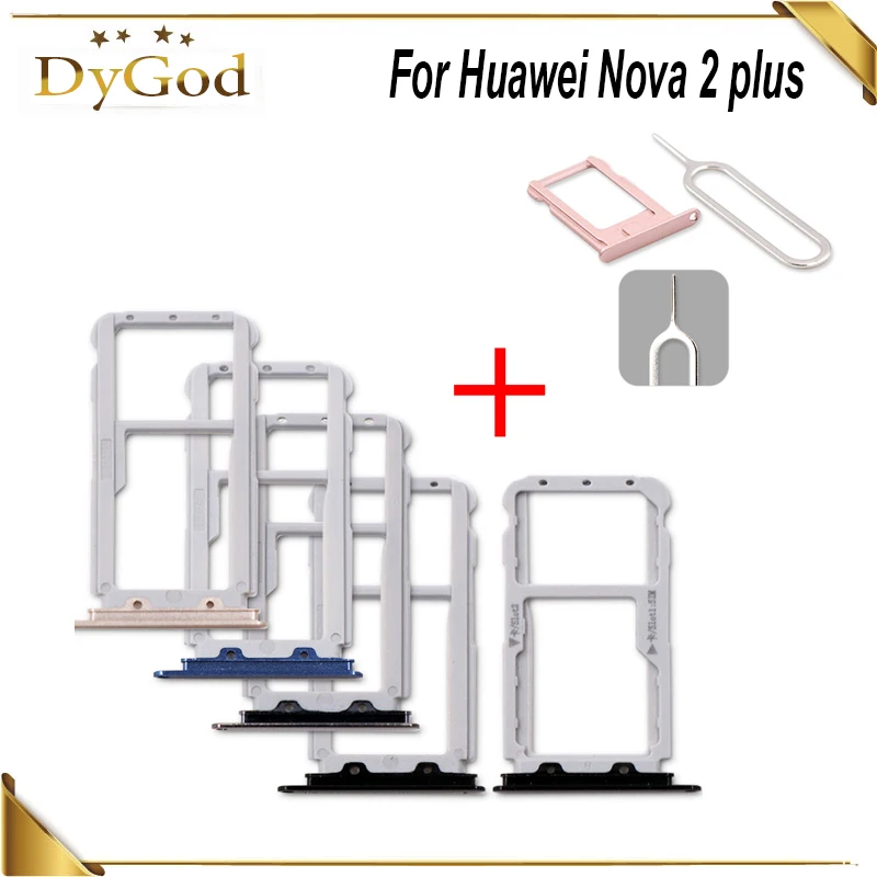 For Huawei Nova 2 plus SIM Card Tray Slot Holder Adapter Repair For