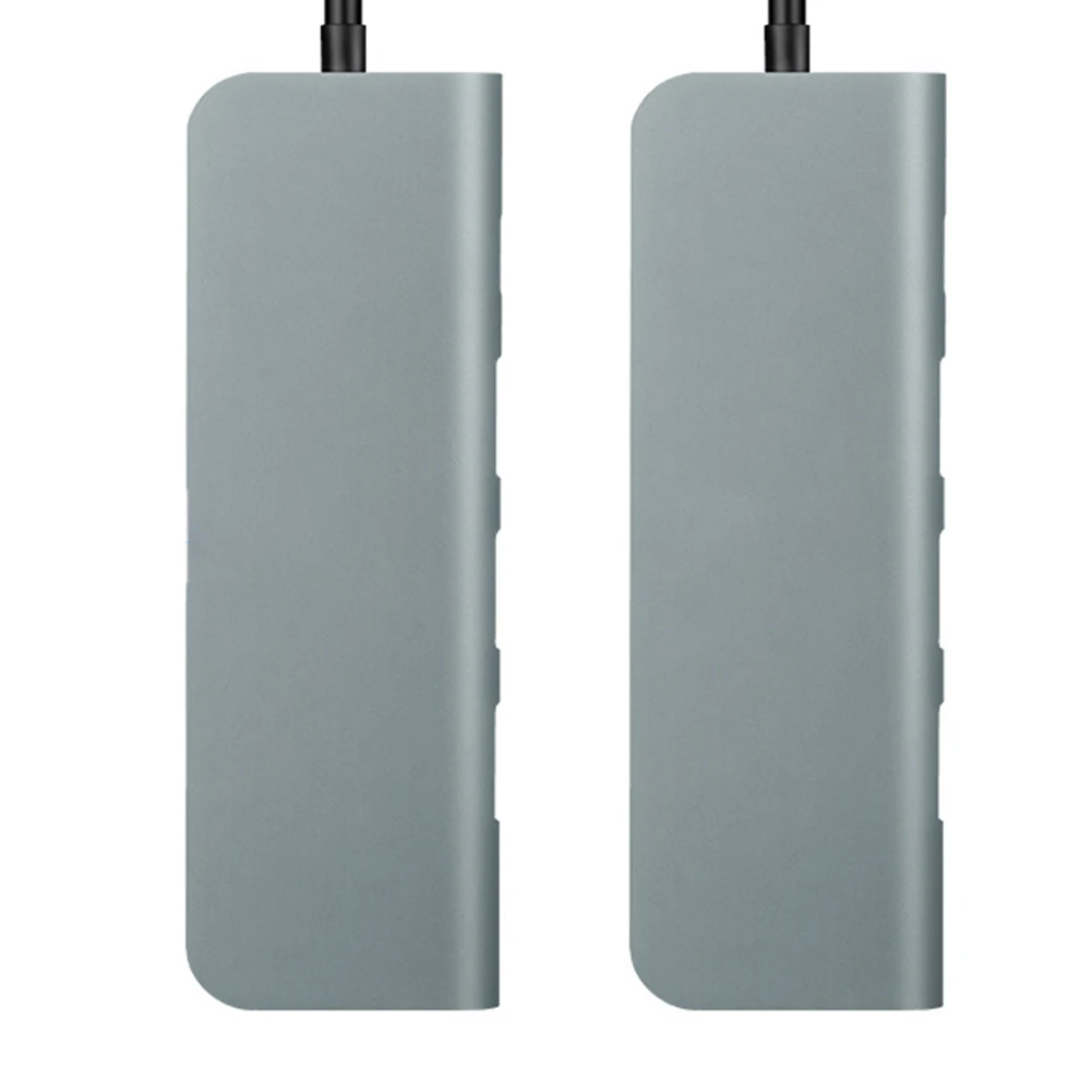 Многофункциональный HDMI type c видео выход USB C концентратор зарядки 7 портов