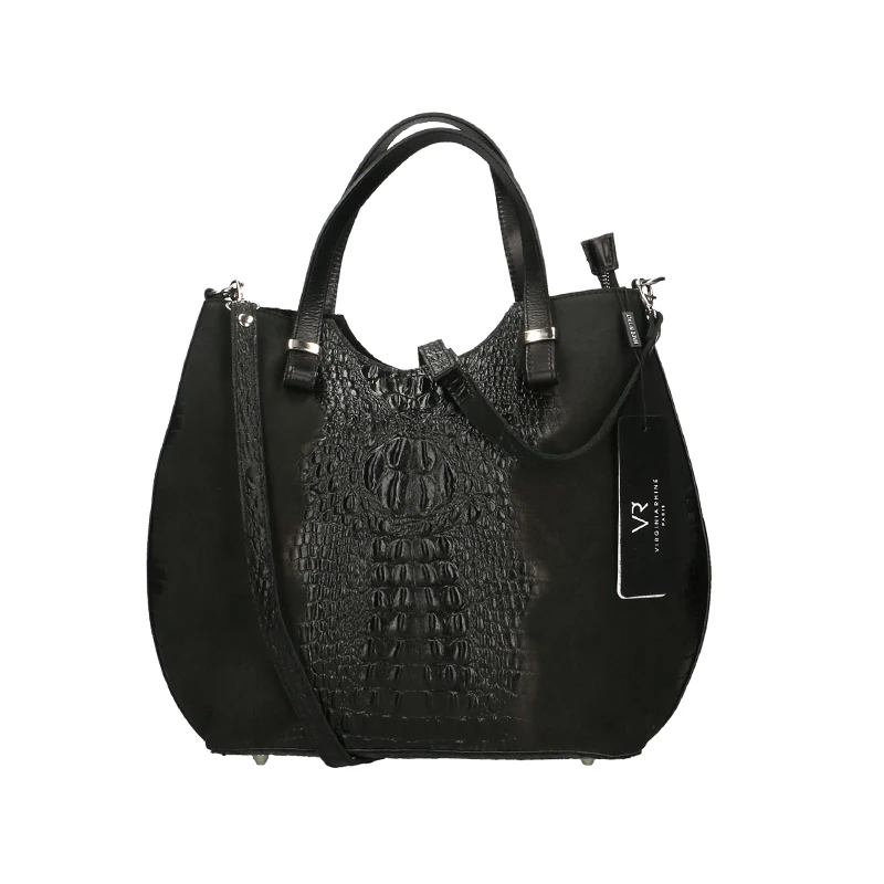 VR Bag For Women Fashion Shoulder Hobos In Genuine Leather Large Capacity Single Strap Zipper Closer 80046-1 | Багаж и сумки