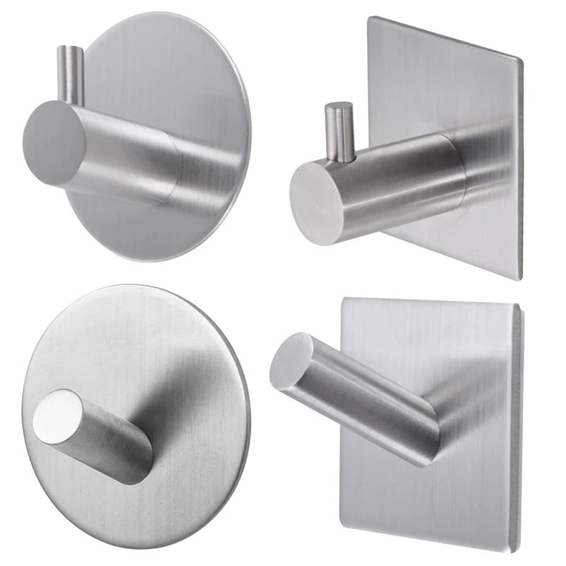 muro del bagno gancio in acciaio inox bastone su adesivo robe asciugamano famiglia porta kitchenroom bagno