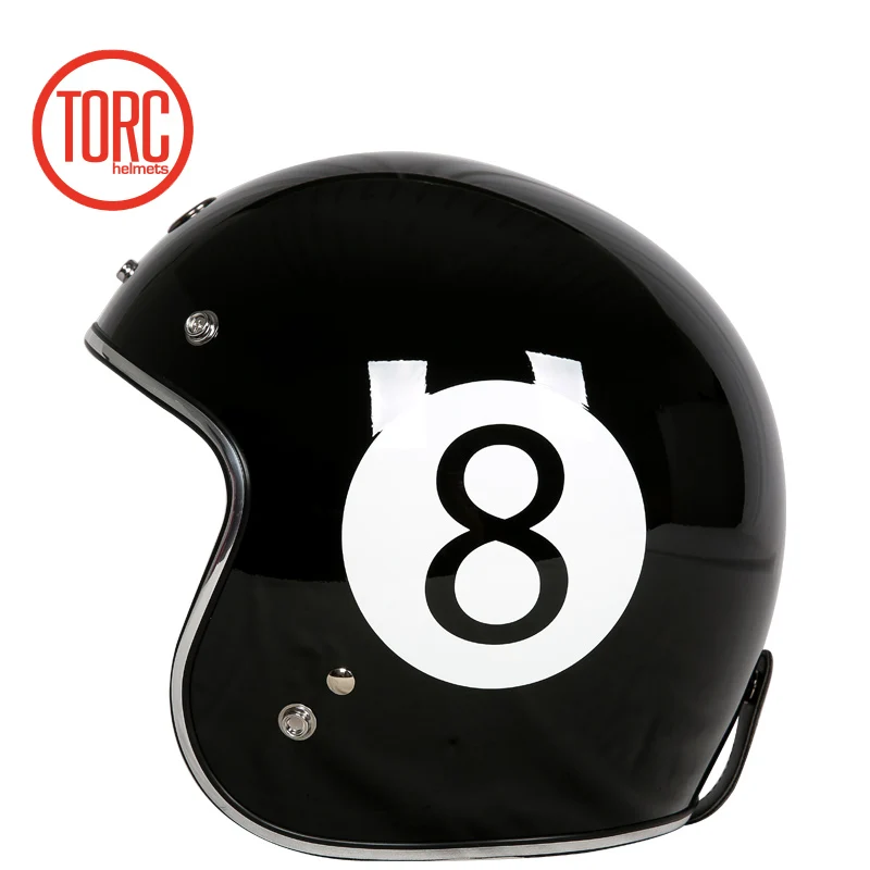 TORC Летающие тигры ew casco moto классический шлем с открытым лицом винтажный шлем jets мотоциклетный шлем в стиле ретро capacete moto queiro T50 - Цвет: 6