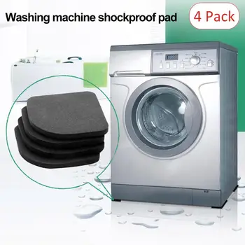 

4PCS Washing Machine Shock Absorption Pad Vibration Reduce Anti-slip Shockproof Pad Silent Cotton EVA Foam Mat for Household