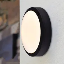 Европейский водонепроницаемый наружный настенный светильник садовый забор лампа для ландшафтного освещения