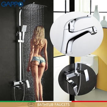 

GAPPO Bathtub Faucets shower faucet bronze bathtub faucet bronze Deck mount water mixer Bathroom sink Faucets mixer tap