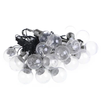 

Outdoor LED Christmas Fairy String Light 20 Globe Connectable Festoon Ball Party L15