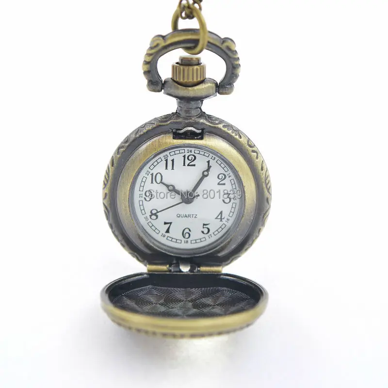 Женские кварцевые часы с подвеской в виде Розы на цепочке|pocket watch|pendant pocket watchwatches