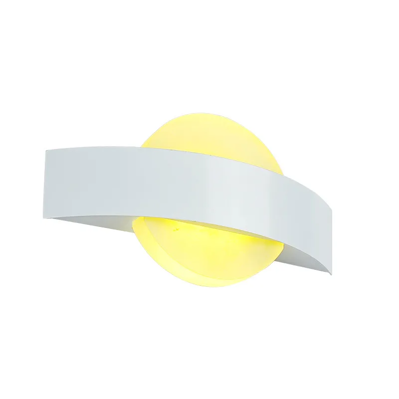New Modern LED Acrylic Wall lighting Balcony Corridor LED Lamps Smallest Night Light 8W White &Warm White AC85-265V