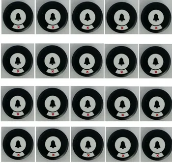 

Free shipping!! 20pcs Pocsag pager transmitter, Wireless calling sistem service button, restaurant waiter bell, two keys pager