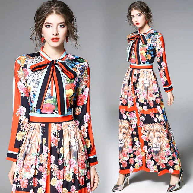 Colorful Maxi Dresses 2018