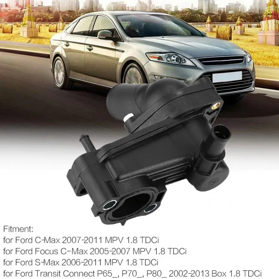 Термостат охлаждающей жидкости двигателя и корпус для Ford C- Focus S- Transit 1198060 2S4Q-9K478-AD |